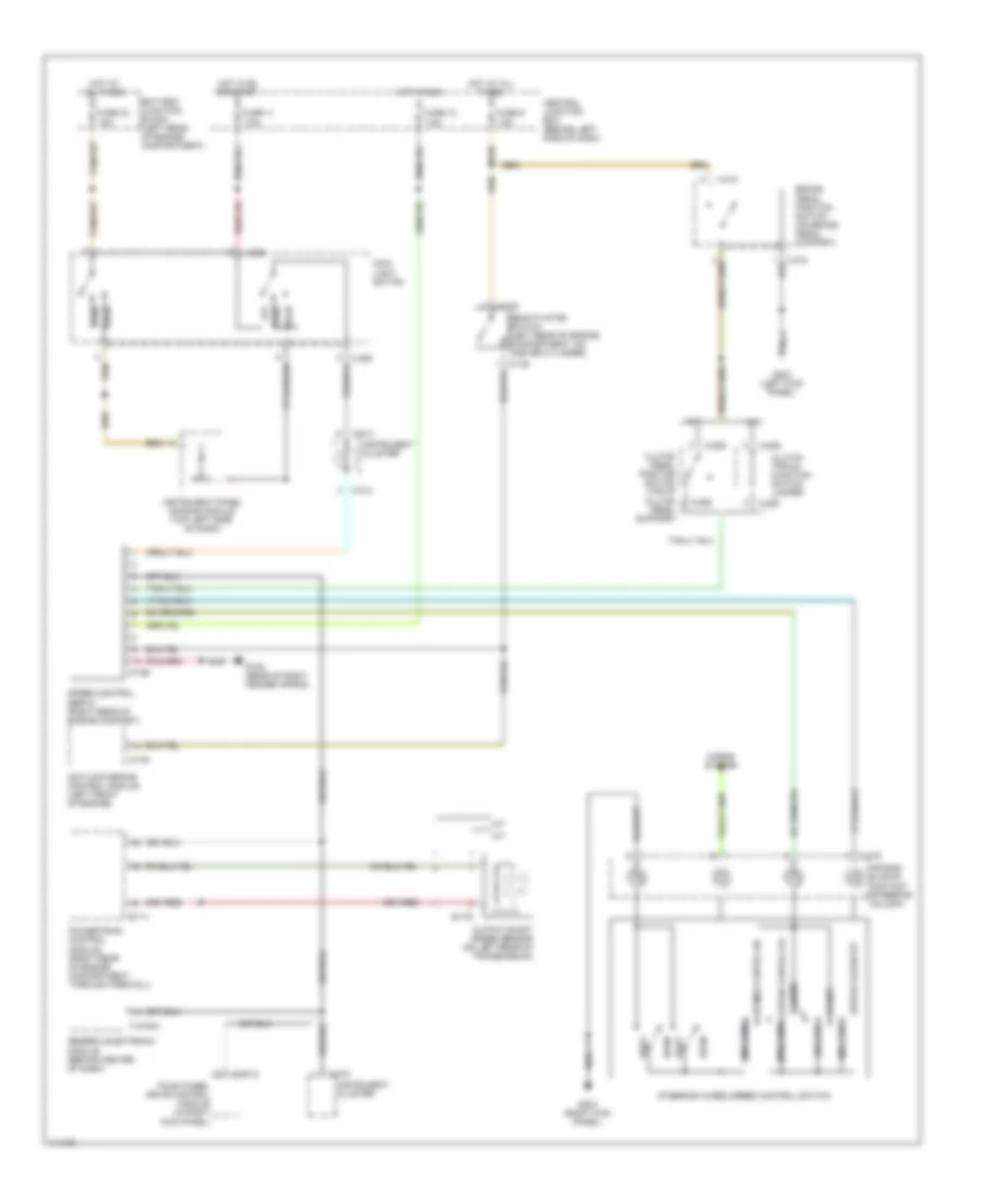 Cruise Control Wiring Diagram for Mazda BSX 2001 2300