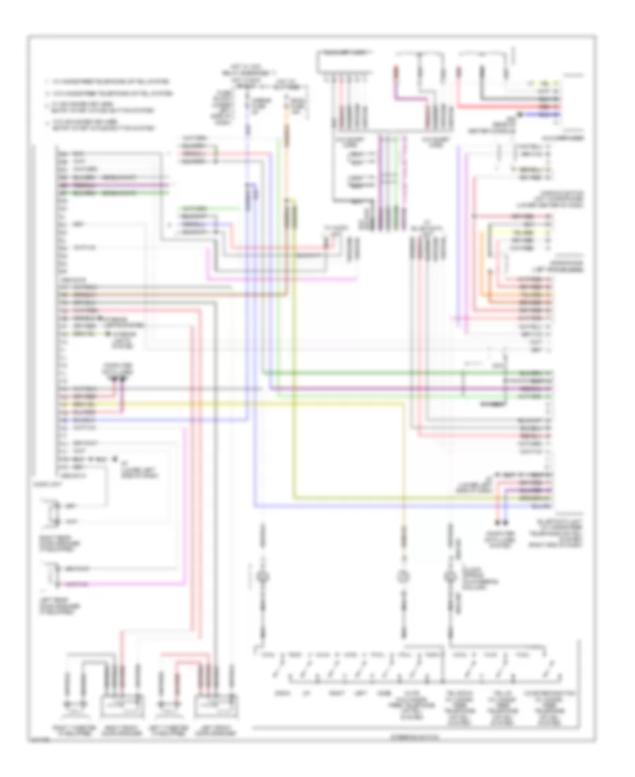 Radio Wiring Diagram without Bose for Mazda 6 i Sport 2009