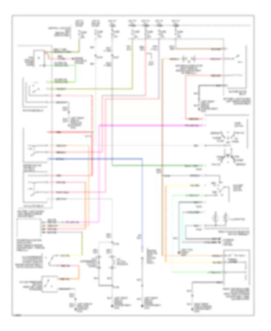 Manual A C Wiring Diagram for Mazda BSE 2001 2500