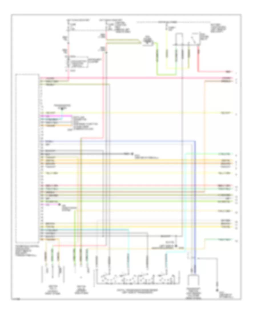 2.5L, Engine Performance Wiring Diagrams (1 of 4) for Mazda B2500 SE 2001