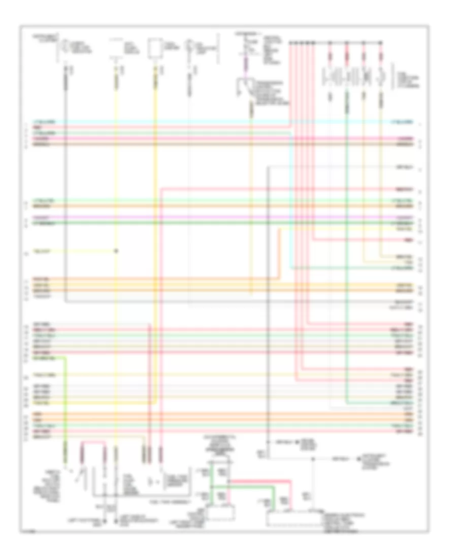 2.5L, Engine Performance Wiring Diagrams (3 of 4) for Mazda B2500 SE 2001