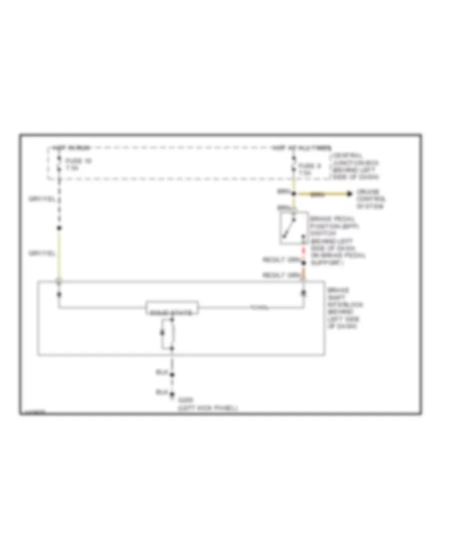 Shift Interlock Wiring Diagram for Mazda BSE 2001 2500