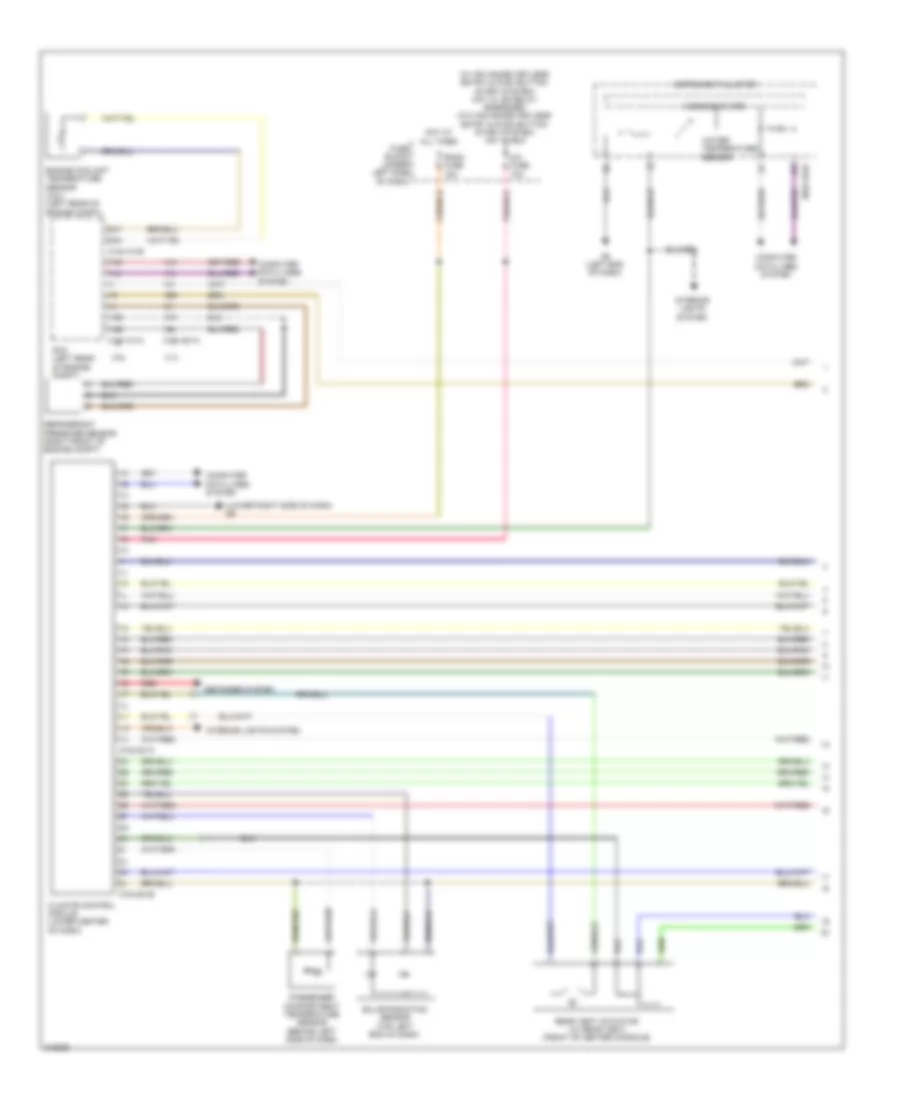 Automatic AC Wiring Diagram (1 of 3) for Mazda 6 i SV 2009