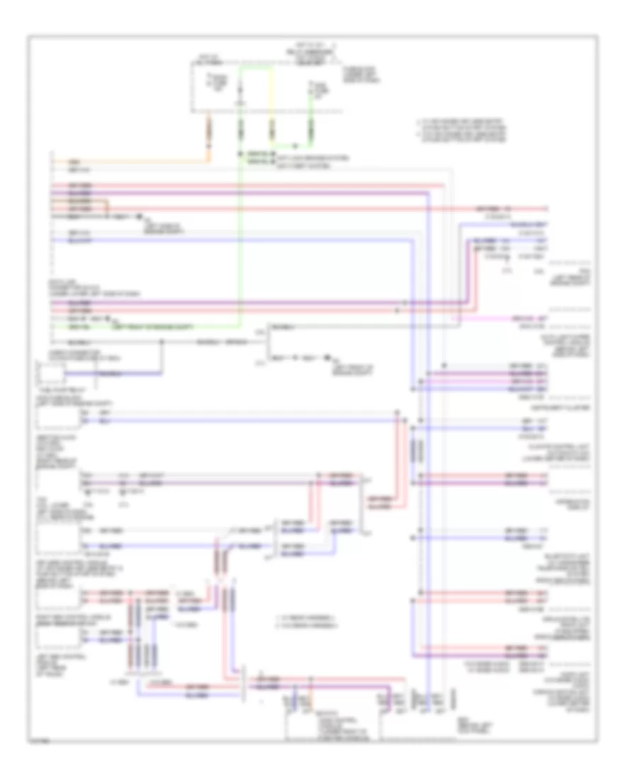 Computer Data Lines Wiring Diagram for Mazda 6 i SV 2009