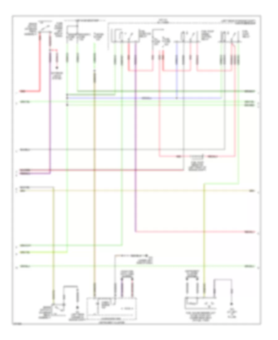 2.3L Turbo, Engine Performance Wiring Diagram (2 of 4) for Mazda CX-7 Touring 2007