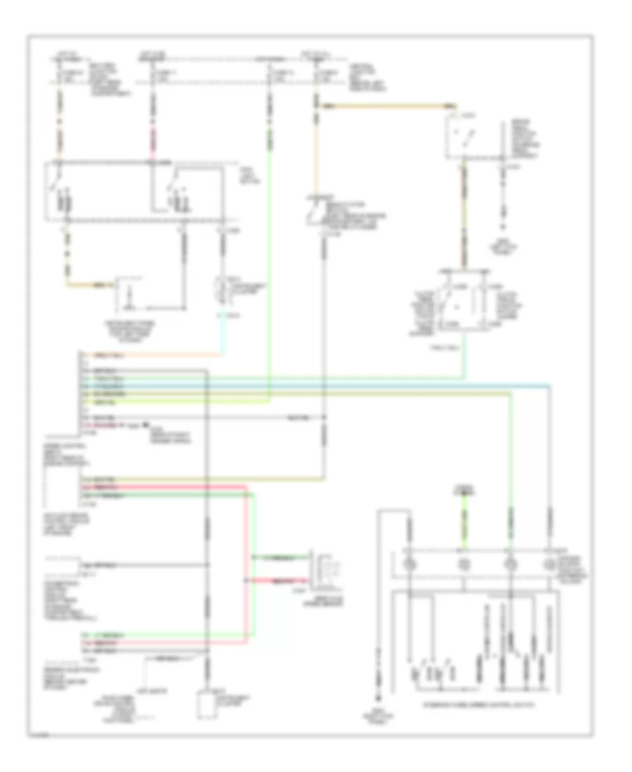 Cruise Control Wiring Diagram for Mazda BSX 2001 2500