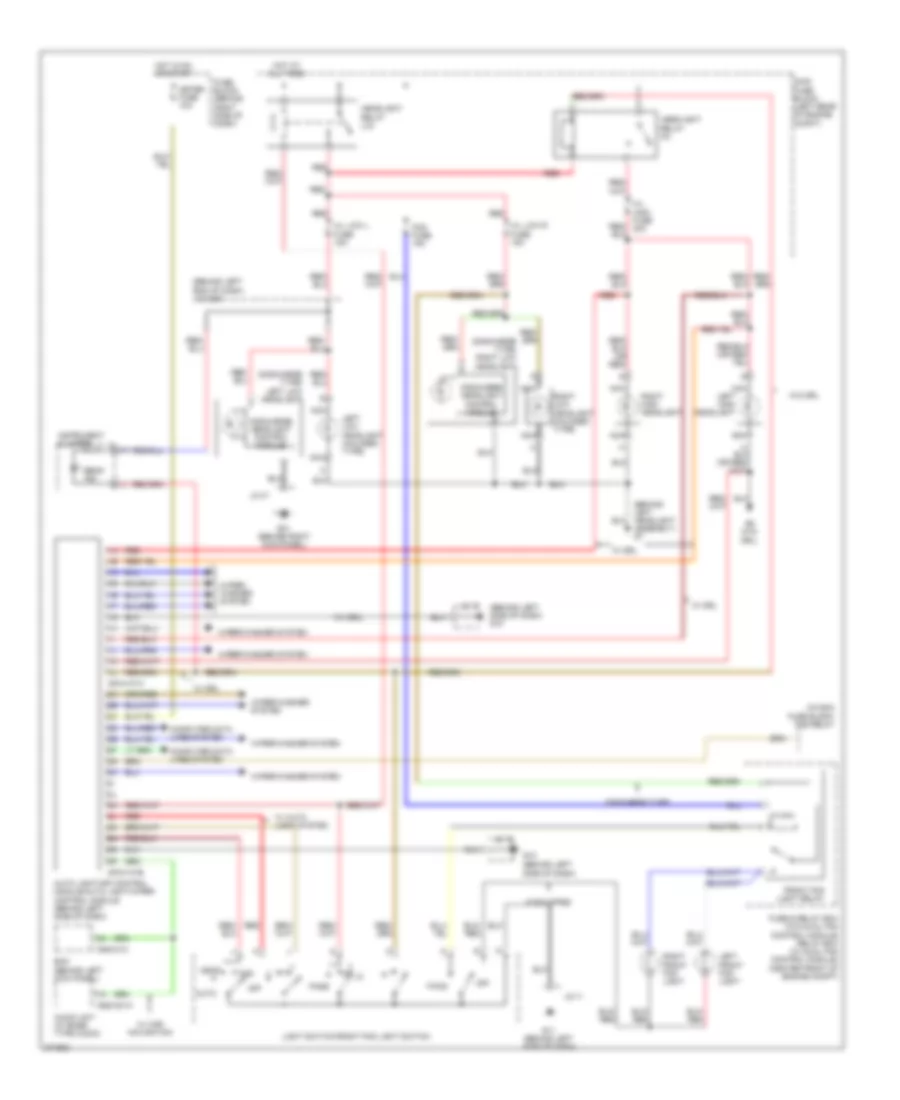 Headlights Wiring Diagram with Auto Lights Off for Mazda CX 9 Grand Touring 2007