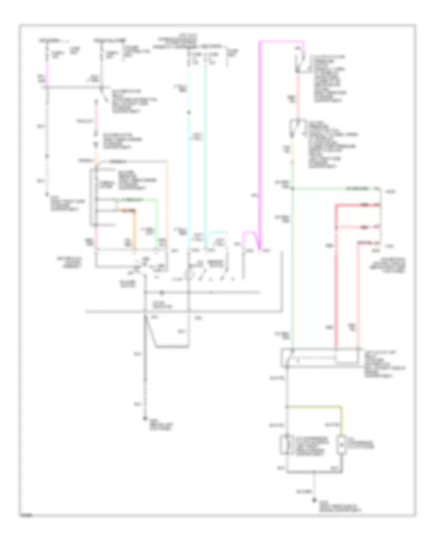 A C Wiring Diagram for Mazda Navajo LX 1994