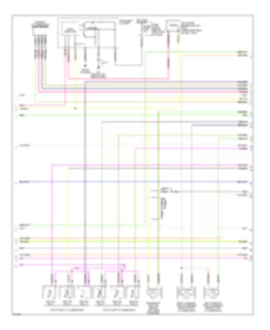 3.5L, Engine Performance Wiring Diagram (3 of 4) for Mazda CX-9 Sport 2007