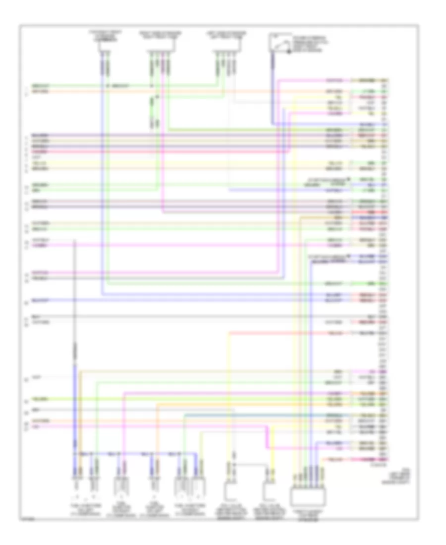 3.5L, Engine Performance Wiring Diagram (4 of 4) for Mazda CX-9 Sport 2007