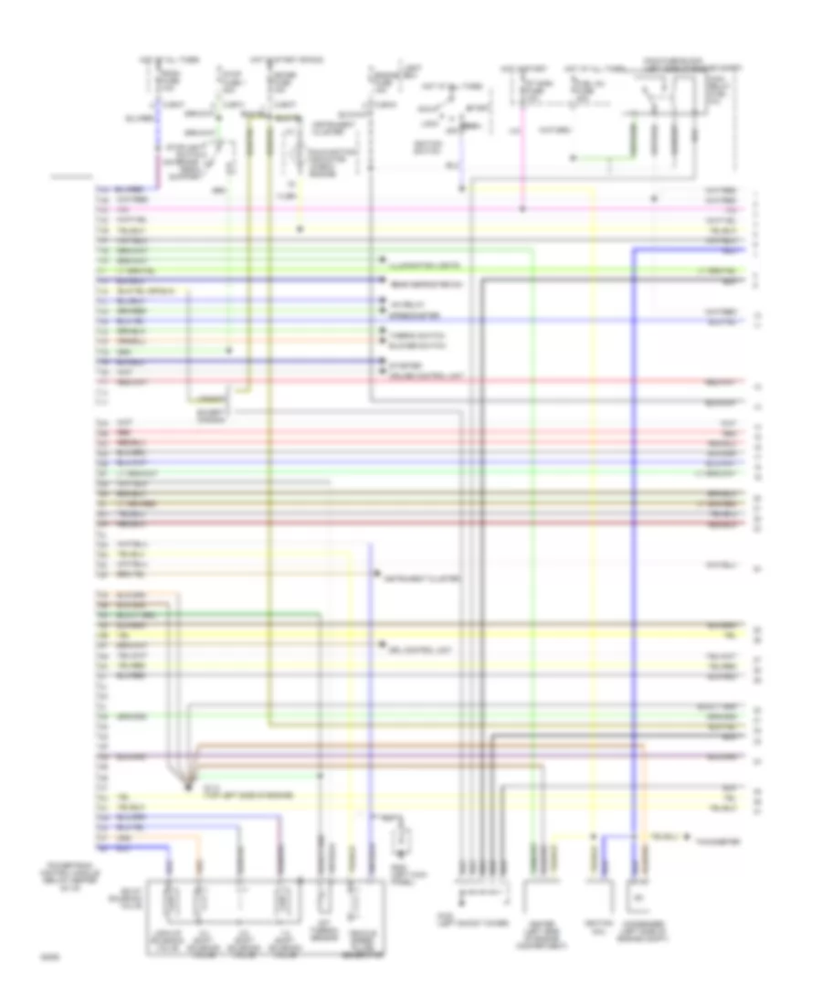 1 8L Engine Performance Wiring Diagrams A T 1 of 2 for Mazda Protege 1994