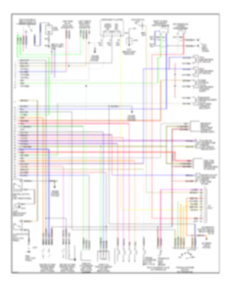 1 5L Engine Performance Wiring Diagrams 2 of 2 for Mazda Protege LX 1997