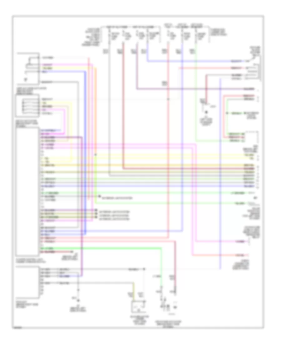 2 3L Automatic A C Wiring Diagram 1 of 2 for Mazda 6 i Grand Touring 2008