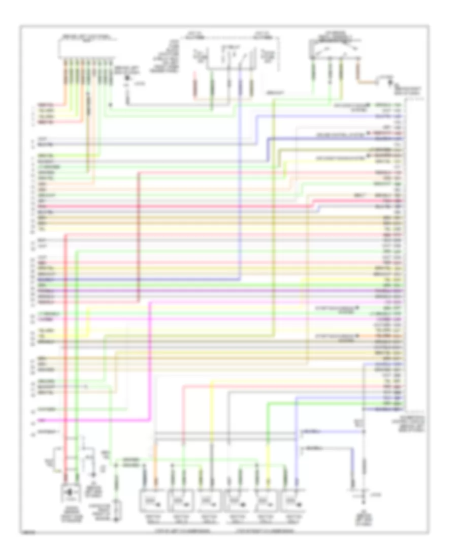 3.0L, Engine Performance Wiring Diagram (4 of 4) for Mazda 6 i Grand Touring 2008