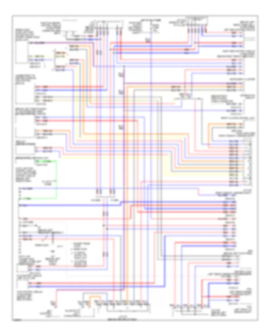 Computer Data Lines Wiring Diagram for Mazda CX 9 Grand Touring 2010
