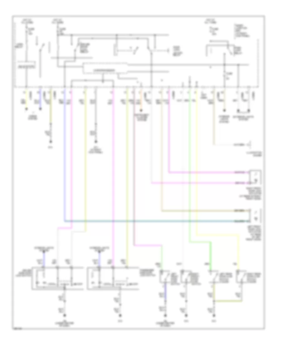 Forced Entry Wiring Diagram for Mazda B2009 2300