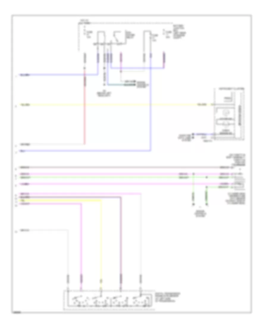 Transmission Wiring Diagram (2 of 2) for Mazda B2300 2009