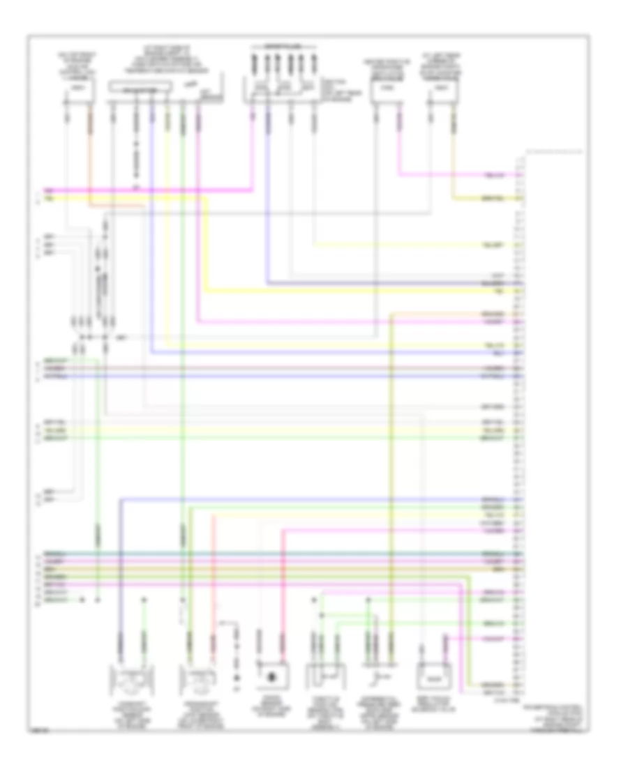 4.0L, Engine Performance Wiring Diagram (4 of 4) for Mazda B4000 2009