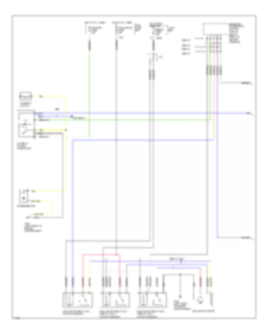 2 0L A C Wiring Diagram 1 of 2 for Mazda 626 ES 1995