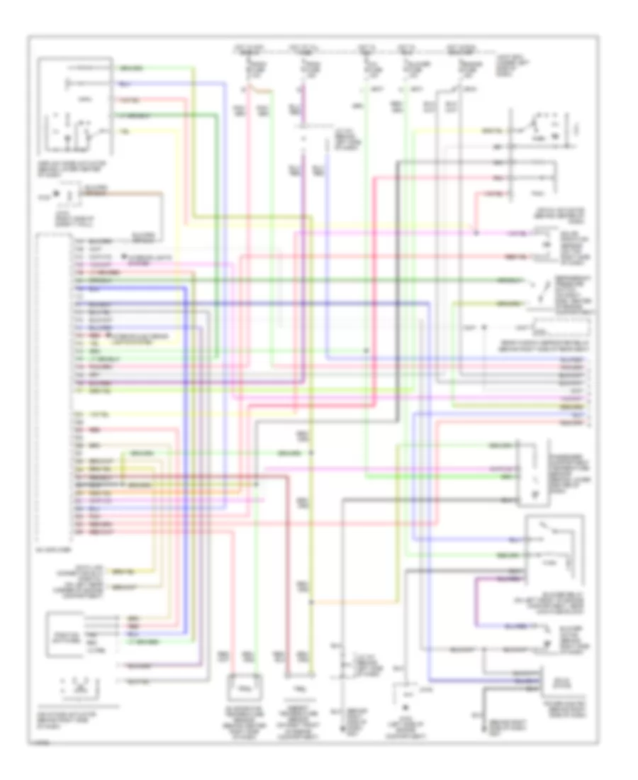 2 3L Automatic A C Wiring Diagram 1 of 2 for Mazda Millenia S 2001