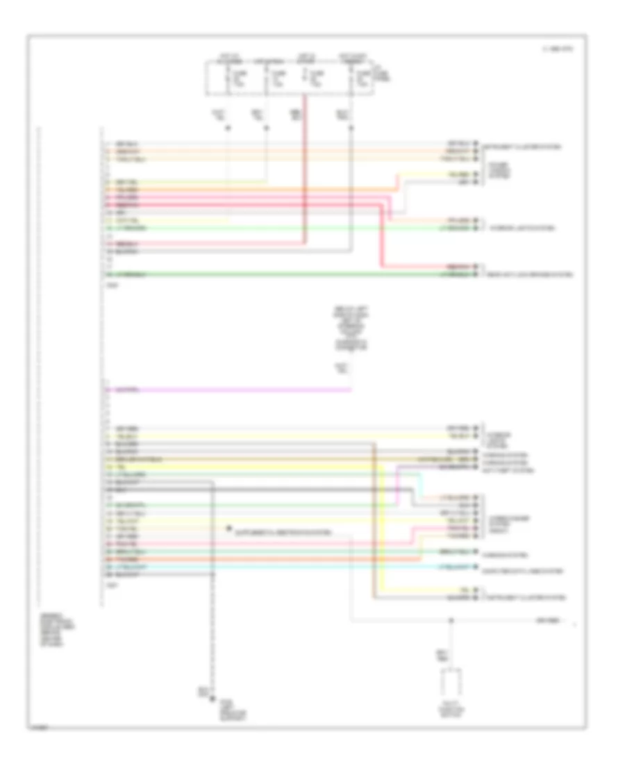 Generic Electronic Module Wiring Diagram (1 of 2) for Mazda B2500 SE 1998
