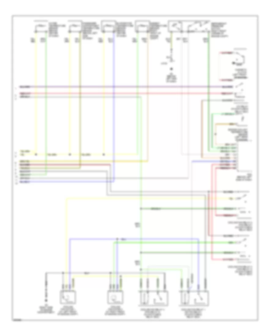 2.3L, Automatic AC Wiring Diagram (2 of 2) for Mazda 6 i Sport 2008