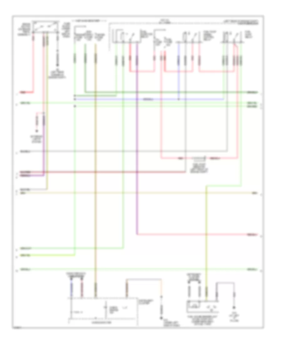 2.3L Turbo, Engine Performance Wiring Diagram (2 of 4) for Mazda CX-7 Grand Touring 2009