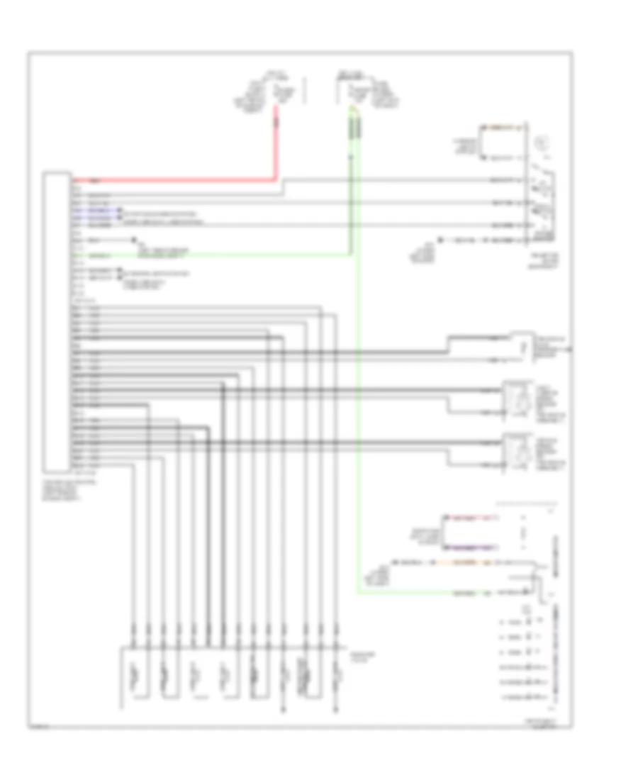 A T Wiring Diagram for Mazda CX 7 Grand Touring 2009