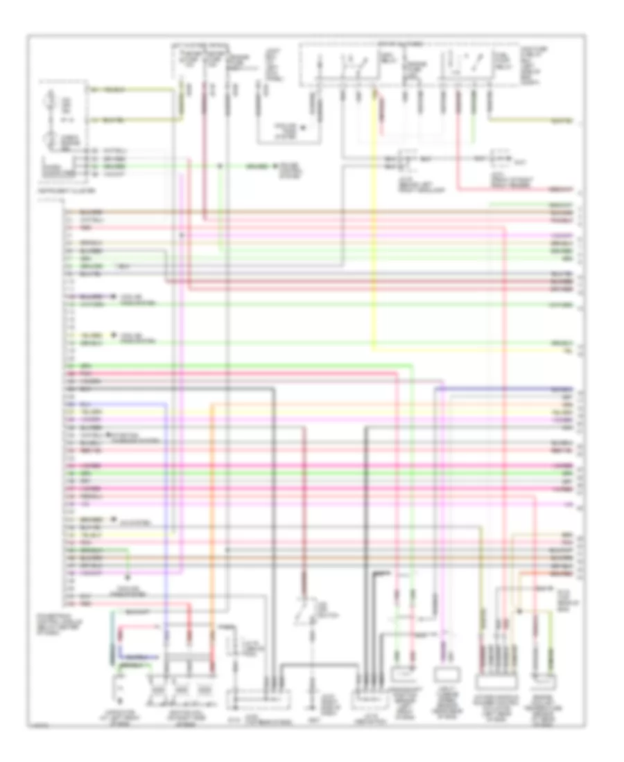 2 5L Engine Performance Wiring Diagrams 1 of 3 for Mazda MPV DX 2001