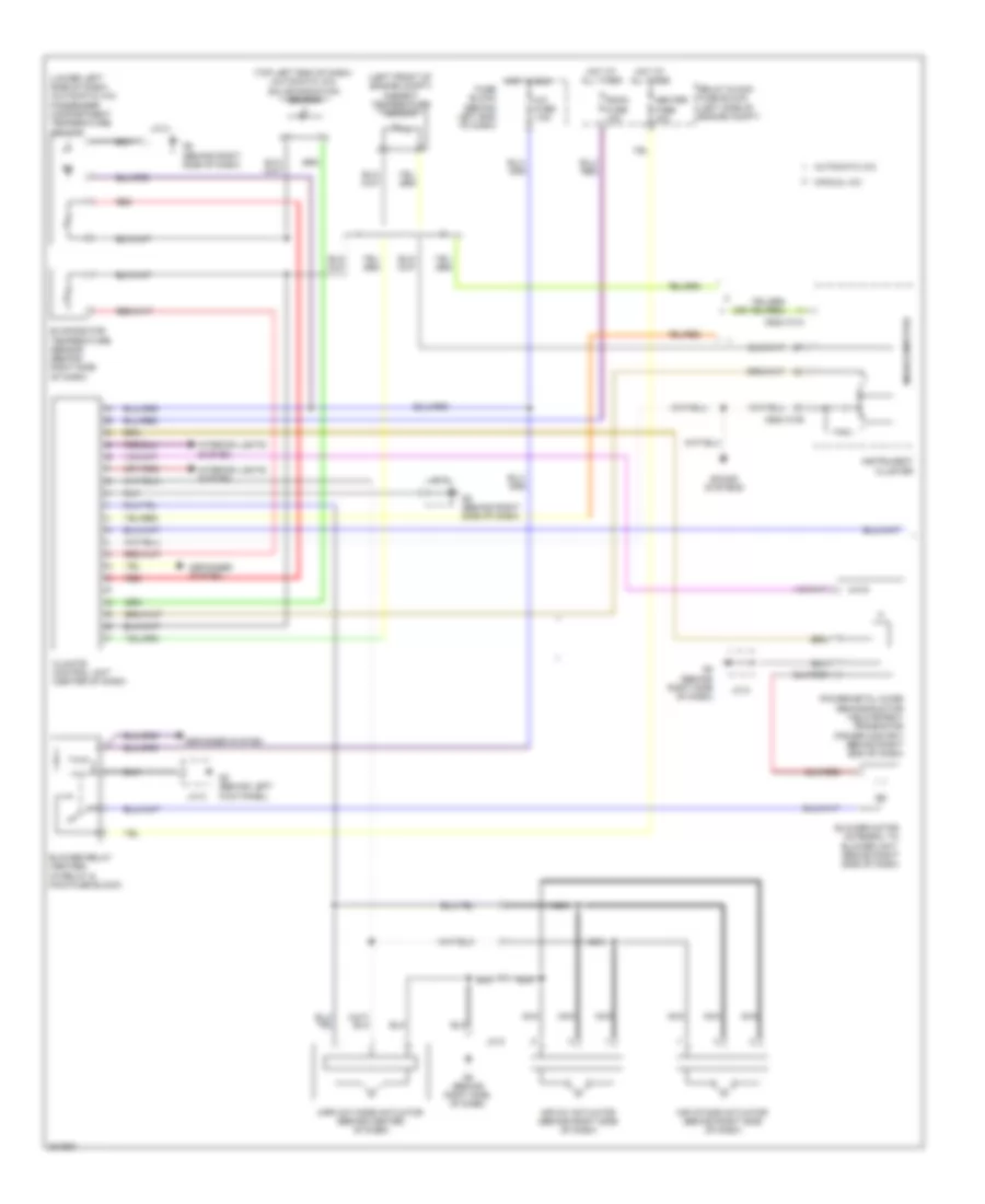 A C Wiring Diagram 1 of 2 for Mazda MX 5 Miata Grand Touring 2010