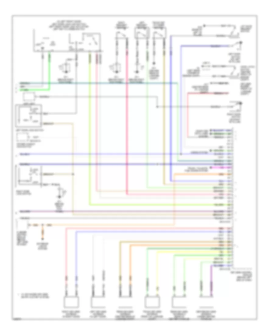 Forced Entry Wiring Diagram (2 of 2) for Mazda MX-5 Miata Grand Touring 2010