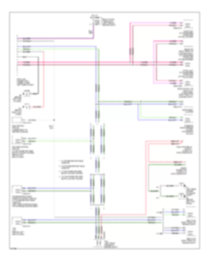 Computer Data Lines Wiring Diagram for Mazda MX-5 Miata Grand Touring 2010