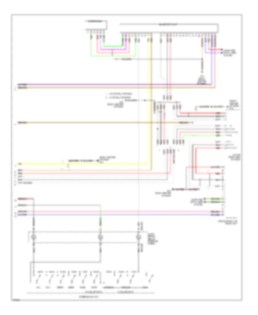 Navigation Wiring Diagram 2 of 2 for Mazda 5 Sport 2012