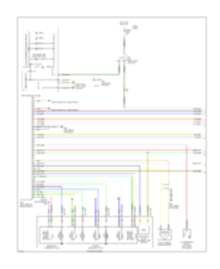 Transmission Wiring Diagram 1 of 2 for Mazda 5 Sport 2012