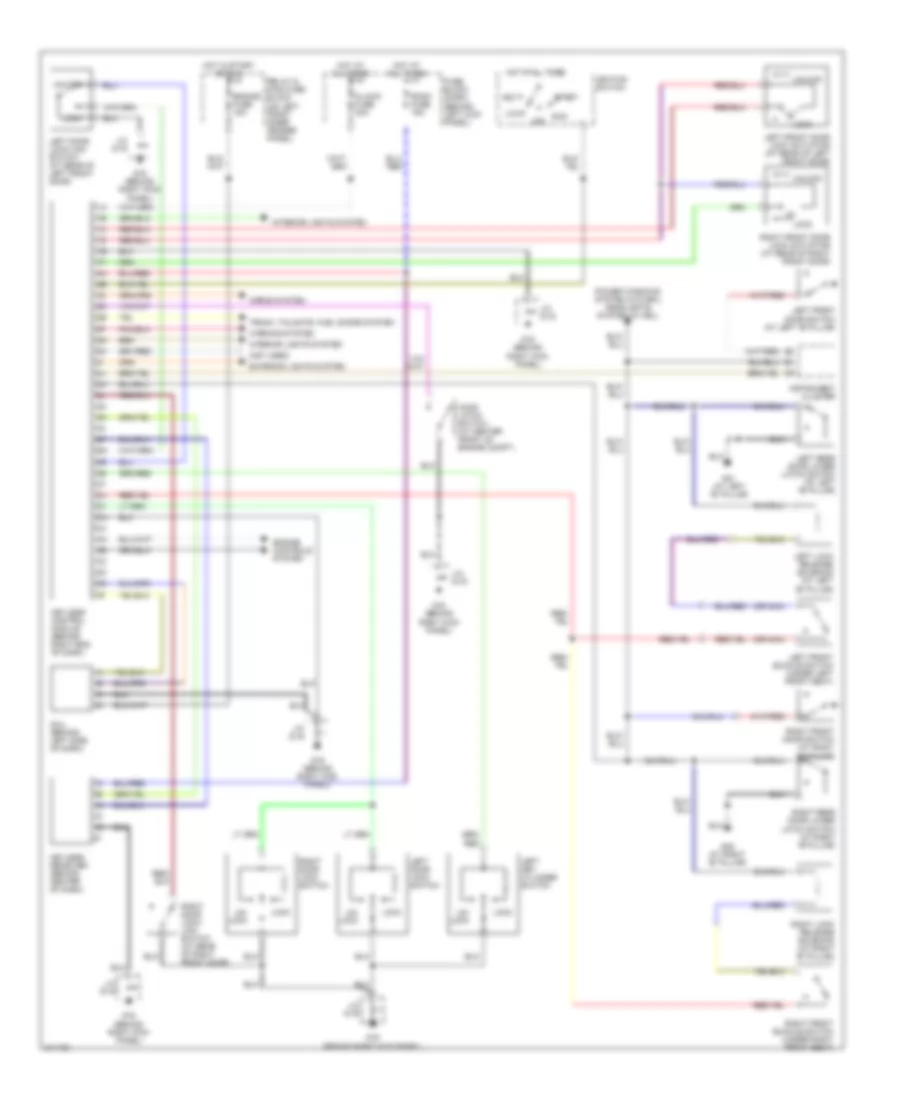 Anti-theft Wiring Diagram for Mazda RX-8 Sport 2005