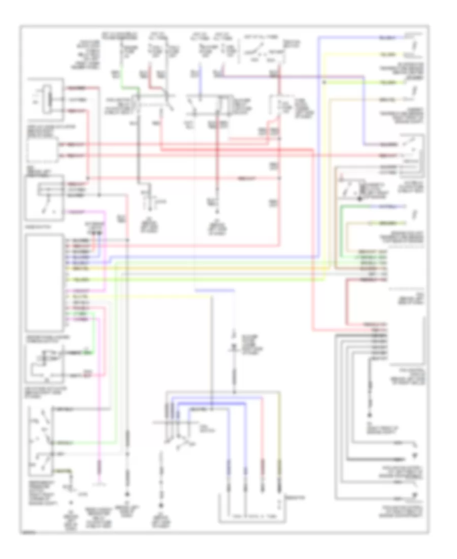 3.0L, Manual AC Wiring Diagram for Mazda 6 s Grand Touring 2008