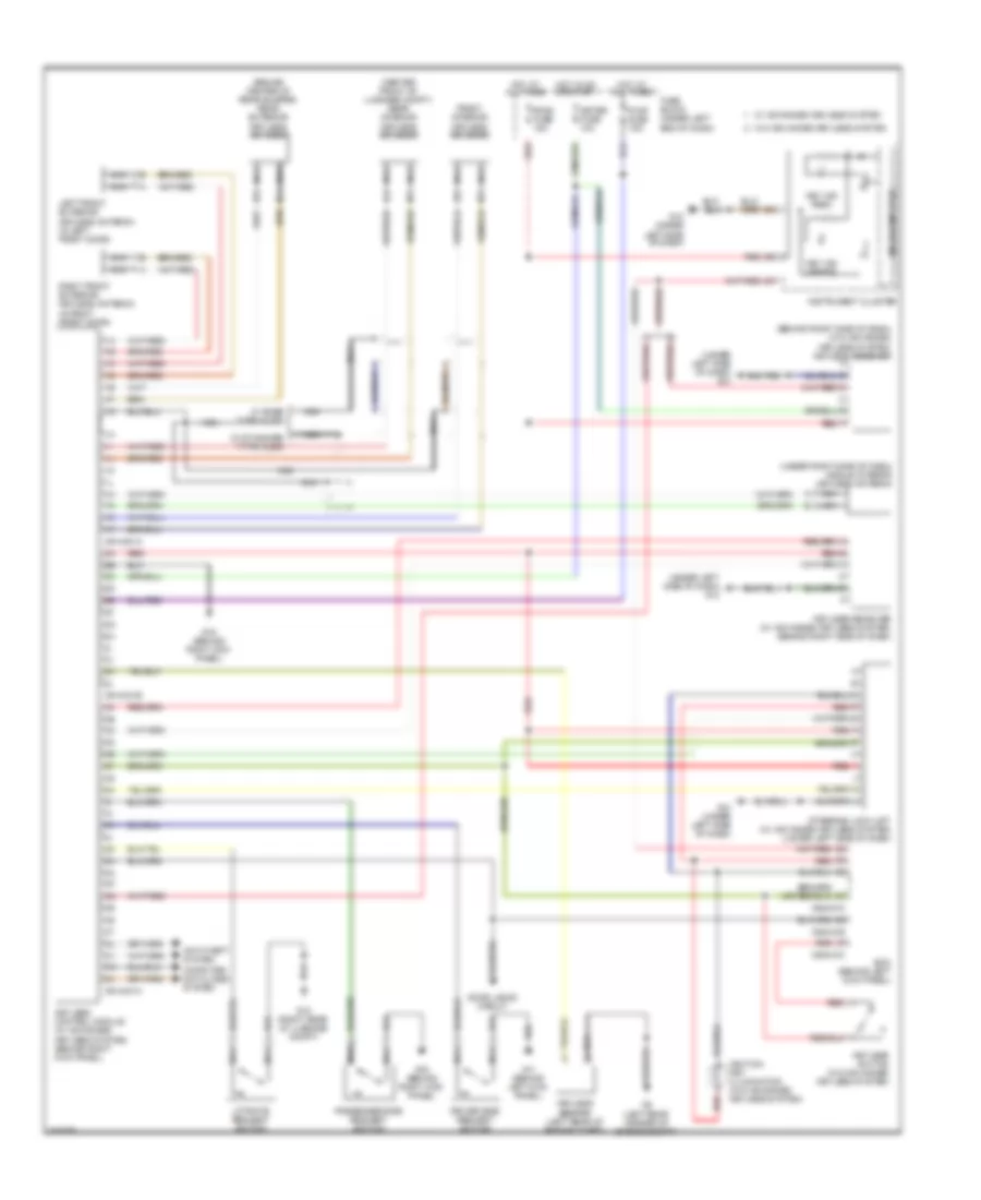 Keyless Entry Wiring Diagram for Mazda CX-7 Touring 2009