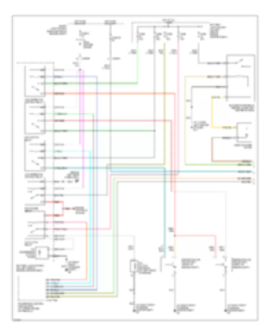 2 0L Manual A C Wiring Diagram 1 of 2 for Mazda Tribute i 2005