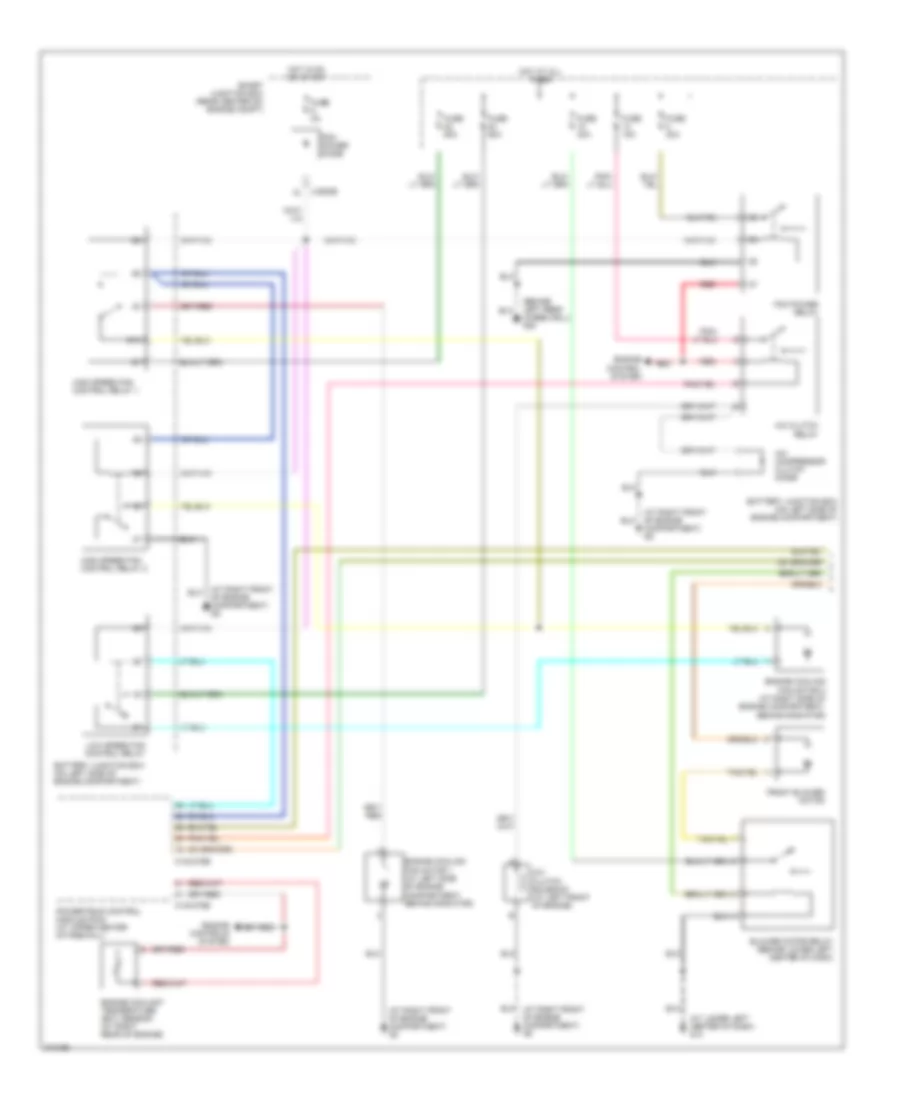 3 0L Manual A C Wiring Diagram 1 of 2 for Mazda Tribute i 2005