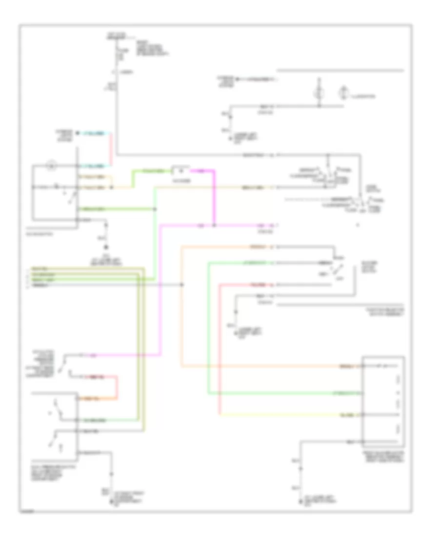 3 0L Manual A C Wiring Diagram 2 of 2 for Mazda Tribute i 2005