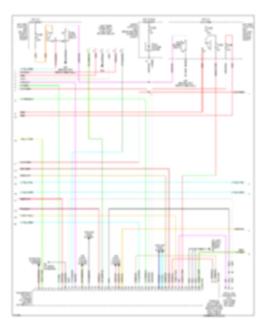 2.3L, Engine Performance Wiring Diagram (3 of 4) for Mazda Tribute i 2005