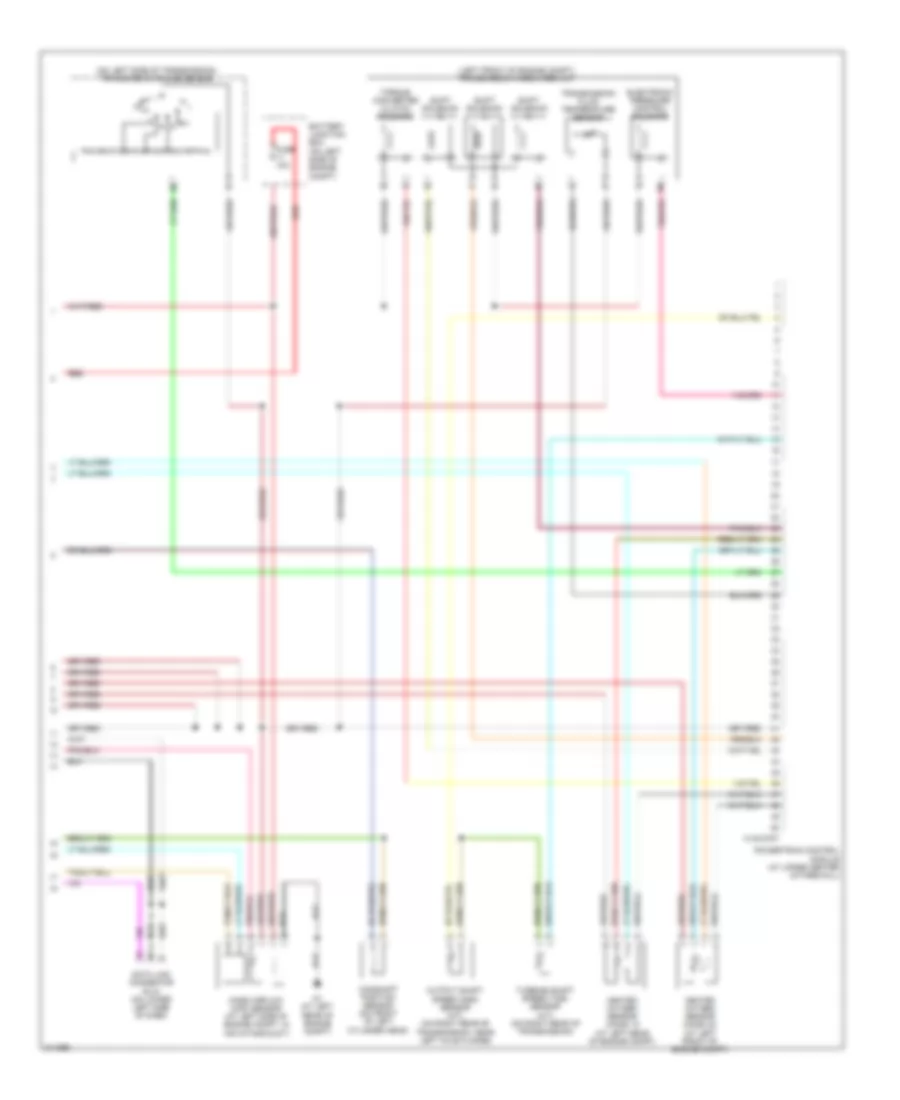 3.0L, Engine Performance Wiring Diagram (4 of 4) for Mazda Tribute i 2005