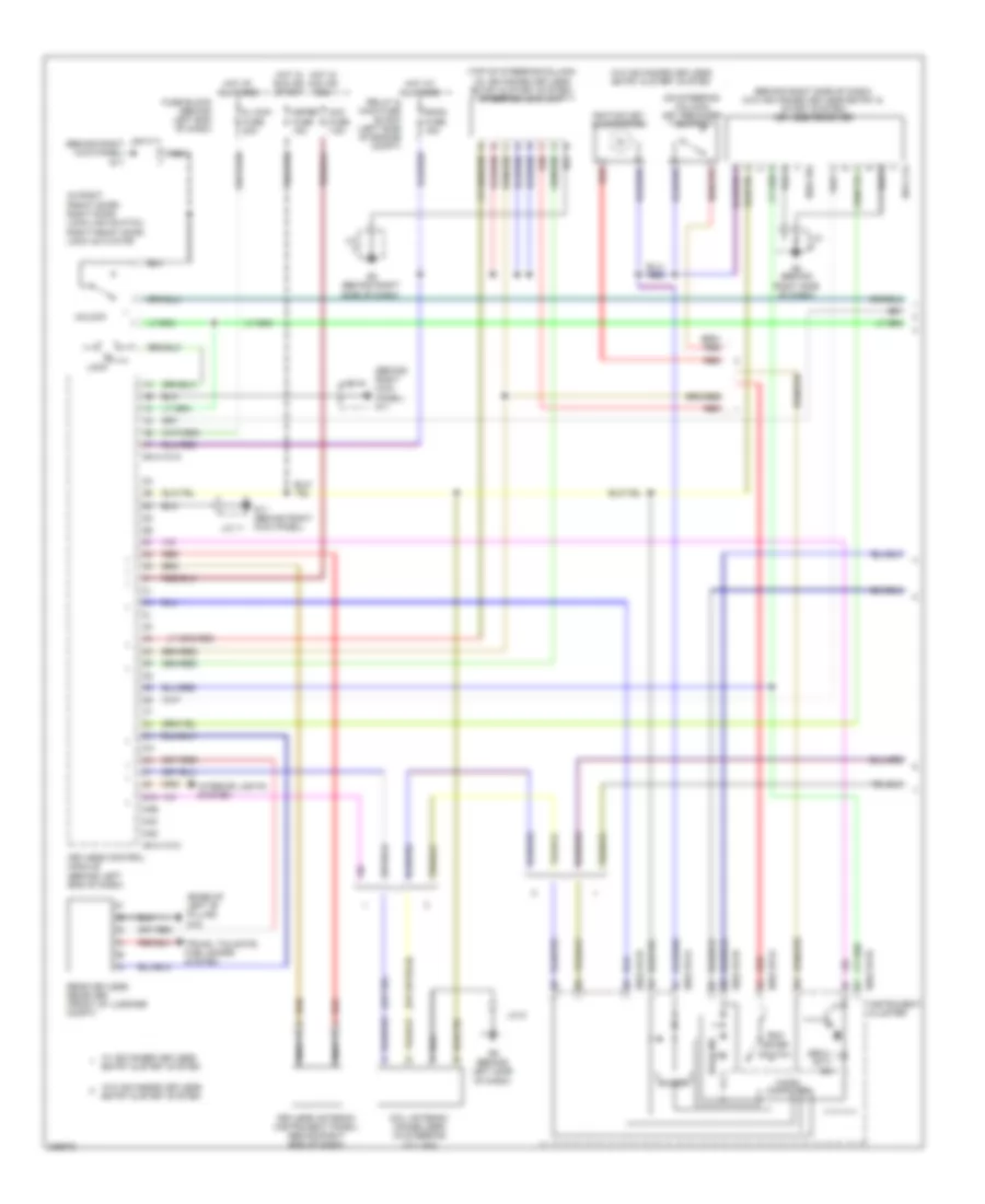 Forced Entry Wiring Diagram 1 of 2 for Mazda MX 5 Miata Touring 2010