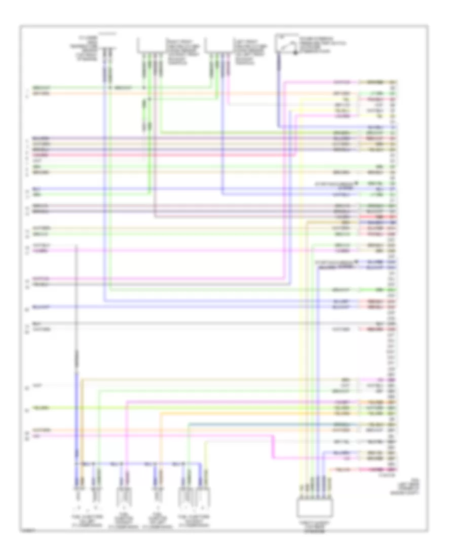 3.7L, Engine Performance Wiring Diagram (4 of 4) for Mazda CX-9 Grand Touring 2009