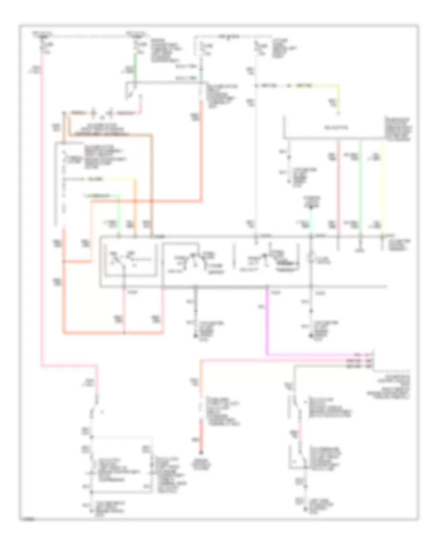 A C Wiring Diagram for Mazda BSE 1998 4000
