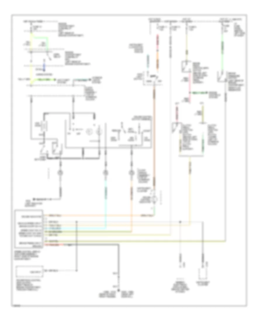 Cruise Control Wiring Diagram for Mazda BSE 1998 4000
