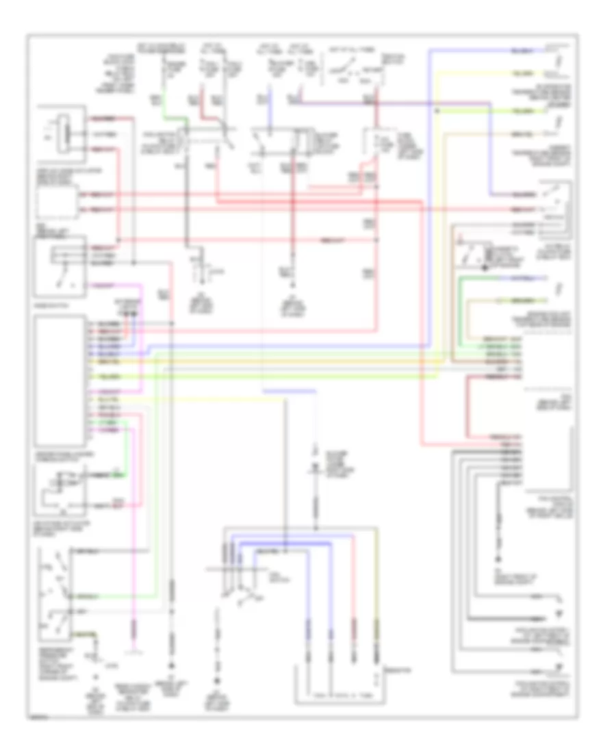 3.0L, Manual AC Wiring Diagram for Mazda 6 s Touring 2008