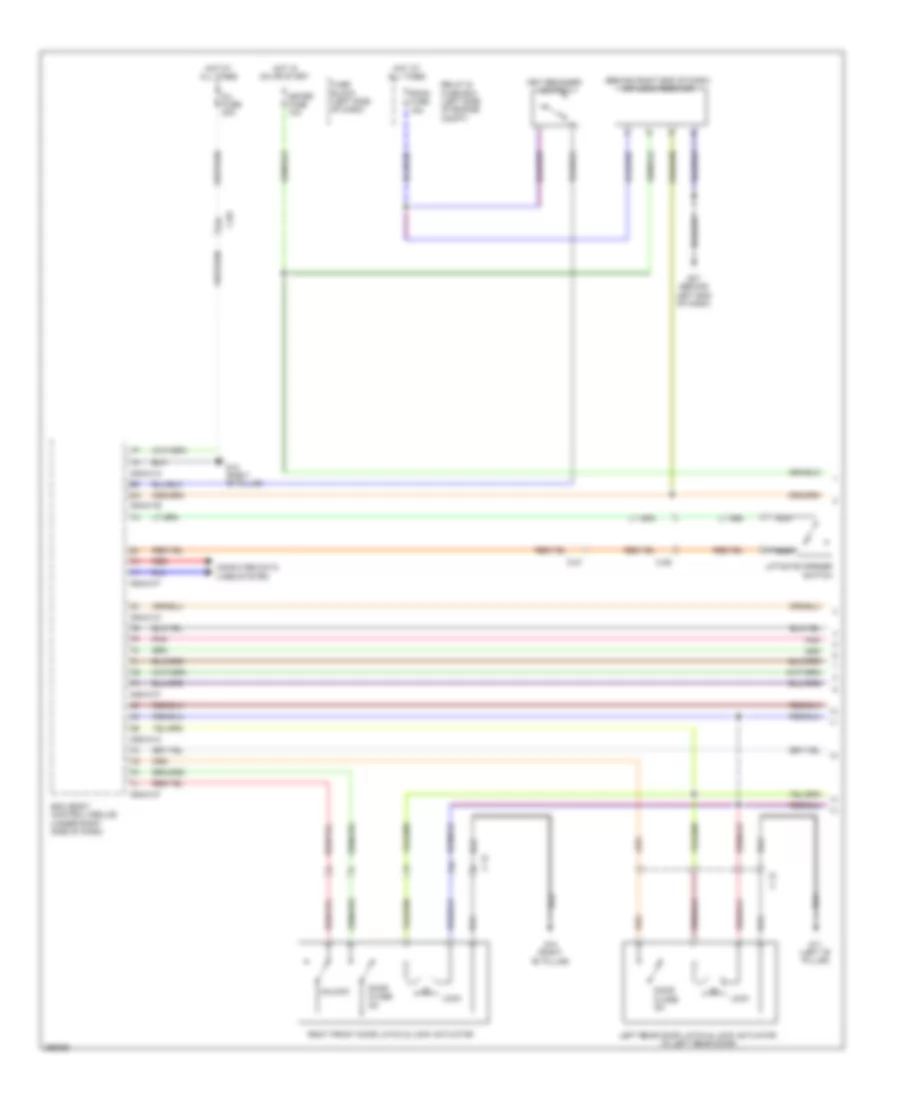 Forced Entry Wiring Diagram 1 of 2 for Mazda 2 Sport 2011