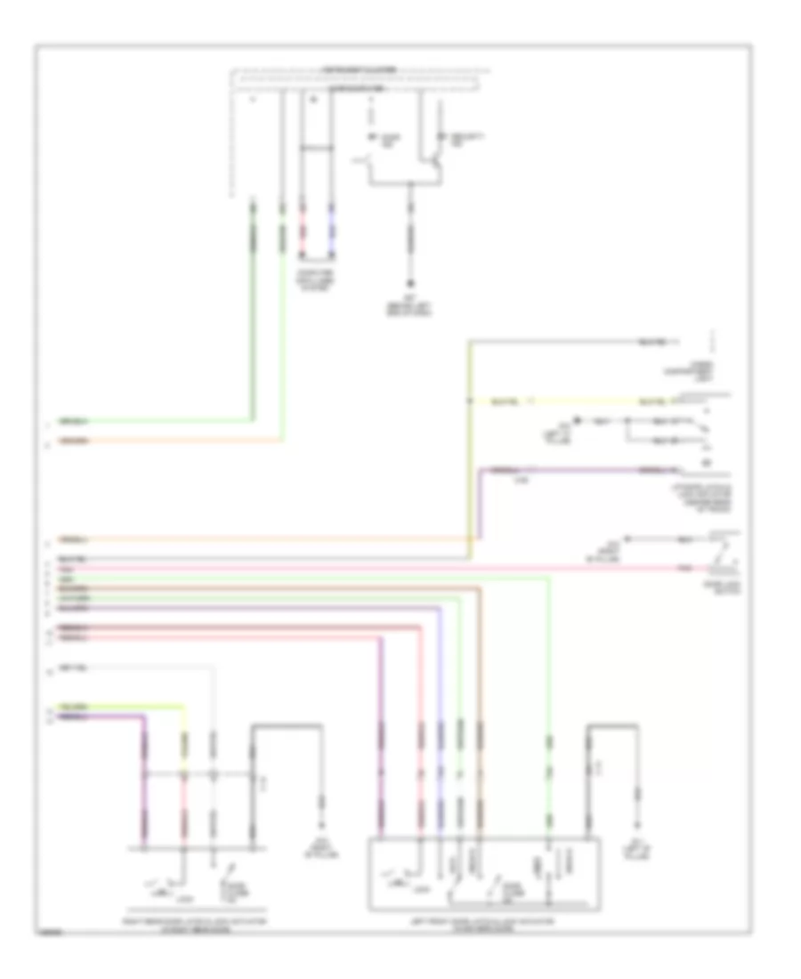 Forced Entry Wiring Diagram (2 of 2) for Mazda 2 Sport 2011