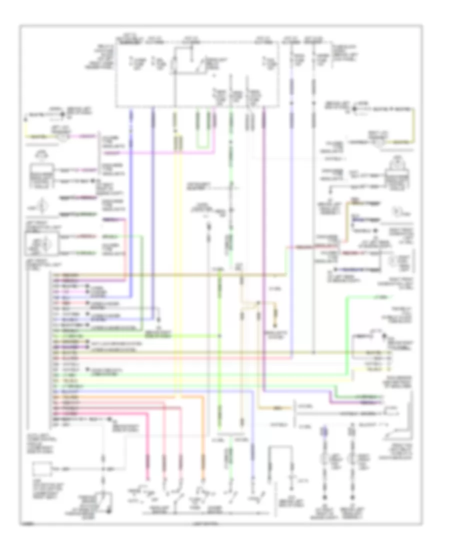 Autolamps Wiring Diagram for Mazda RX 8 Grand Touring 2010